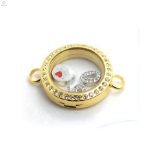Moda jóias de cristal de ouro de aço inoxidável cadeia pulseira atacado design